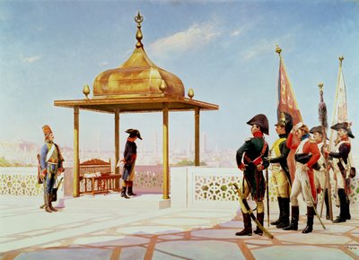 Napoleone al Cairo, 1798 da Gustave Bourgain